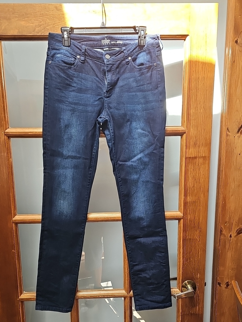 New York & Company Soho Women's Dark Blue Skinny Jeans